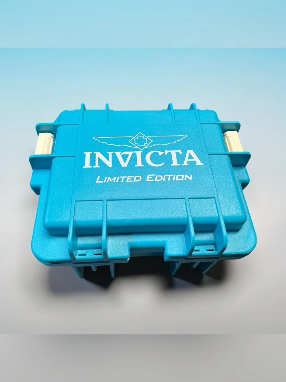 Invicta Limited Edition Turquoise Blue Triple Watch Case